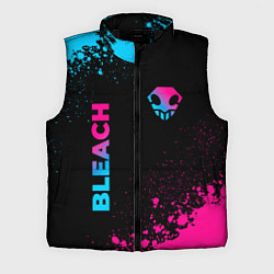 Мужской жилет Bleach - neon gradient: надпись, символ, цвет: 3D-черный