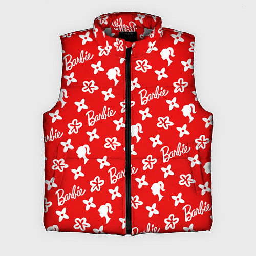 Мужской жилет Барби паттерн красный / 3D-Светло-серый – фото 1