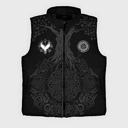 Мужской жилет Руническая, цвет: 3D-черный