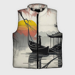 Мужской жилет Красота Японии