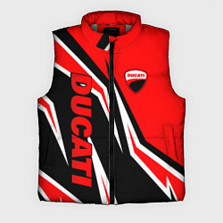 Мужской жилет Ducati- red stripes