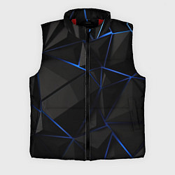 Мужской жилет Black blue style, цвет: 3D-красный
