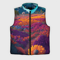 Мужской жилет Цветочный луг