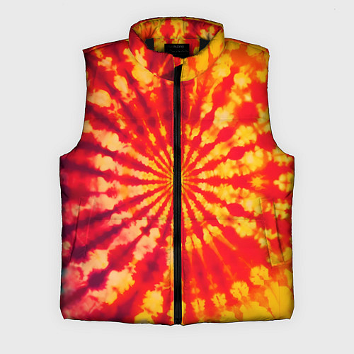 Мужской жилет Тай дай солнце / 3D-Черный – фото 1