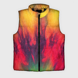 Мужской жилет Огненный тай дай