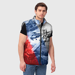 Мужской жилет Армия РФ, цвет: 3D-светло-серый — фото 2