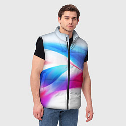 Мужской жилет Футболка Россия, цвет: 3D-черный — фото 2