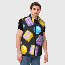 Мужской жилет Жевательная резинка, цвет: 3D-черный — фото 2