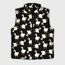 Мужской жилет Паттерн с гусями