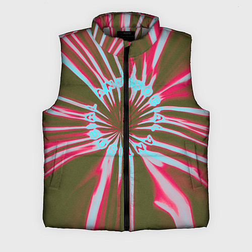 Мужской жилет Антисоциальность / 3D-Светло-серый – фото 1