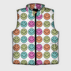 Мужской жилет Smiley face, цвет: 3D-светло-серый