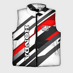 Мужской жилет Honda - red and white, цвет: 3D-светло-серый