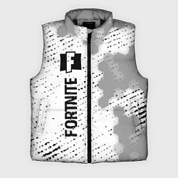 Мужской жилет Fortnite glitch на светлом фоне: по-вертикали, цвет: 3D-черный