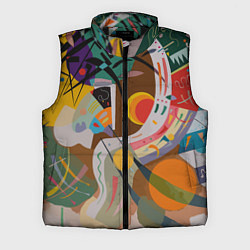Мужской жилет Искусство Кандинского - Доминирующая кривая