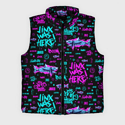 Мужской жилет Jinx Arcane pattern neon