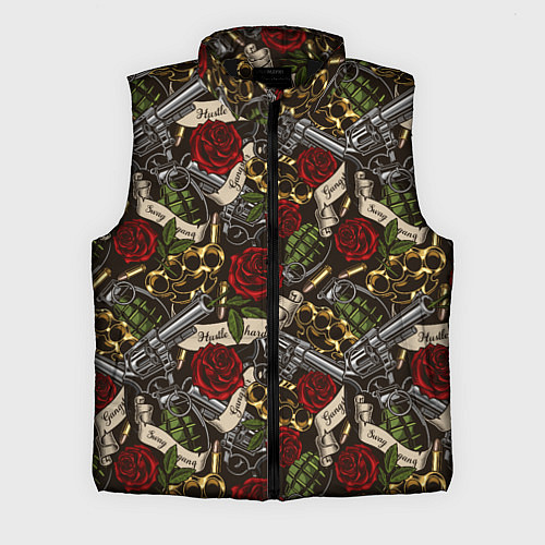 Мужской жилет Гангстер / 3D-Черный – фото 1