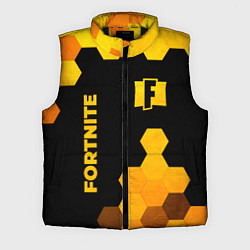 Мужской жилет Fortnite - gold gradient вертикально, цвет: 3D-черный