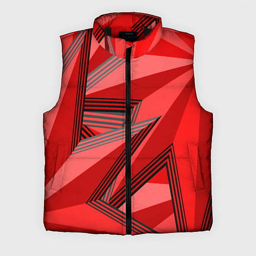 Мужской жилет Многолучевые звезды / 3D-Черный – фото 1