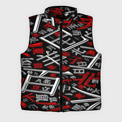 Мужской жилет Японские аниме иероглифы