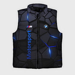 Мужской жилет BMW - плиты с эффектом свечения, цвет: 3D-черный