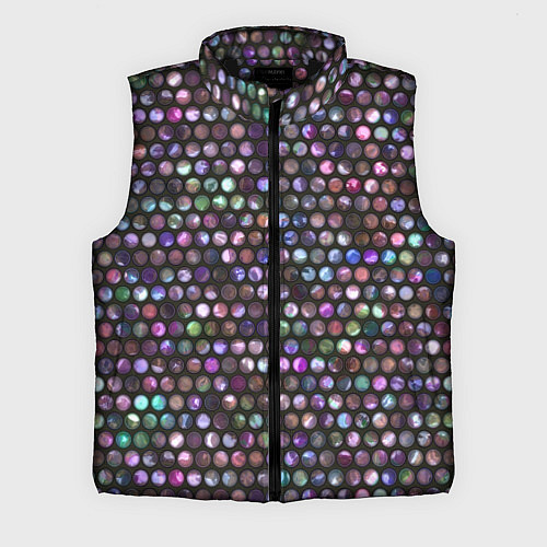 Мужской жилет Пайетки / 3D-Черный – фото 1