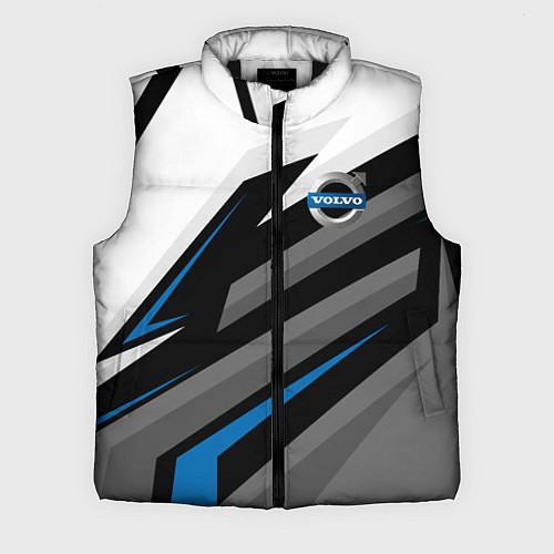 Мужской жилет Volvo - blue sport / 3D-Черный – фото 1
