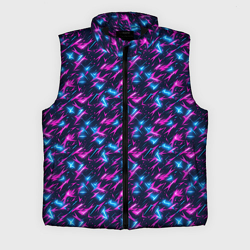 Мужской жилет Неоновый бум / 3D-Черный – фото 1