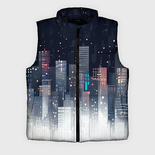 Мужской жилет Инверсия дня / 3D-Черный – фото 1