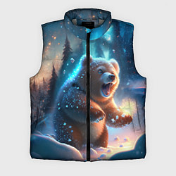 Мужской жилет Полярный мишка, цвет: 3D-светло-серый