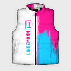 Мужской жилет Lindemann neon gradient style по-вертикали
