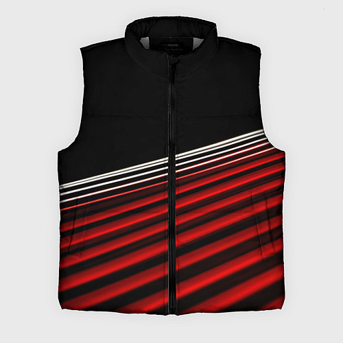 Мужской жилет Базовые элементы абстракции / 3D-Светло-серый – фото 1