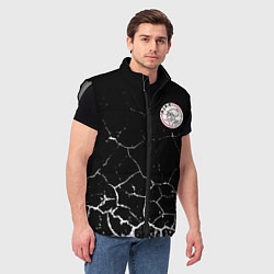 Мужской жилет Фк Аякс арт, цвет: 3D-светло-серый — фото 2