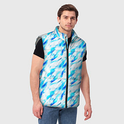 Мужской жилет Ice maze, цвет: 3D-светло-серый — фото 2
