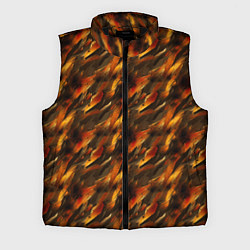 Мужской жилет Brown print from the neural network, цвет: 3D-черный