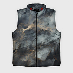Мужской жилет Темно-серый мрамор
