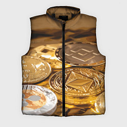 Мужской жилет Виртуальные монеты