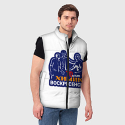 Мужской жилет Химик Воскресенск, цвет: 3D-черный — фото 2