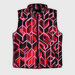 Мужской жилет Красный узор