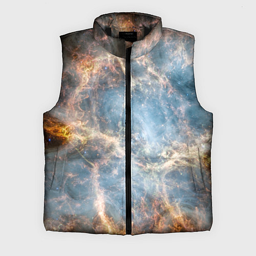Мужской жилет Крабовидная туманность / 3D-Черный – фото 1