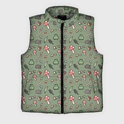 Мужской жилет Goblincore - паттерн, цвет: 3D-светло-серый