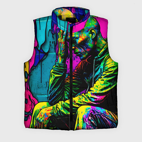 Мужской жилет Одиночество / 3D-Черный – фото 1