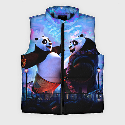 Мужской жилет Кунг-фу Панда Friend / 3D-Черный – фото 1