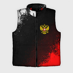 Мужской жилет Герб РФ краски империи, цвет: 3D-красный