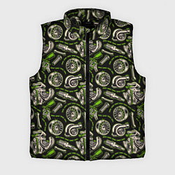 Мужской жилет Автозапчасти, цвет: 3D-черный