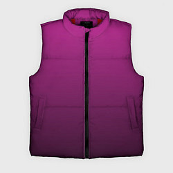 Мужской жилет Вишневый и черный градиент