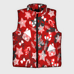 Мужской жилет Рождественские паттерны