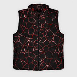 Мужской жилет Лава кракелюрная