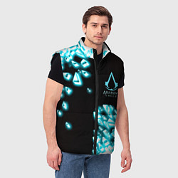Мужской жилет Assassins Creed анимус, цвет: 3D-черный — фото 2