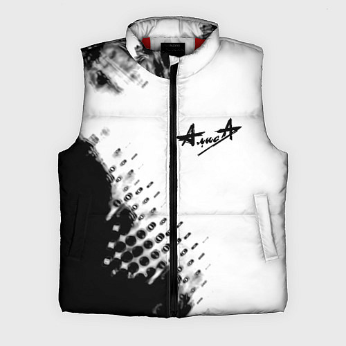 Мужской жилет Алиса краски текстура / 3D-Красный – фото 1