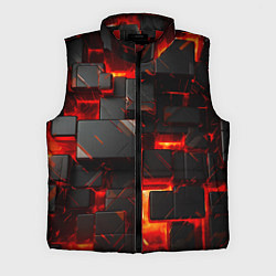 Мужской жилет Неоновые квадратики